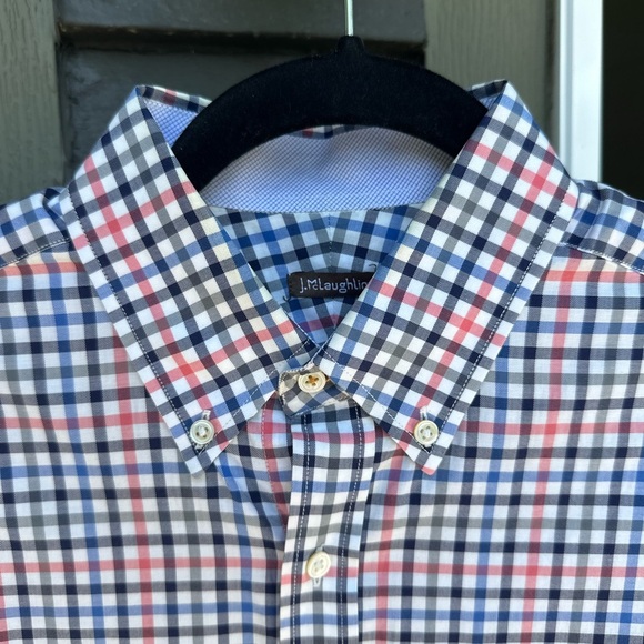 J. McLaughlin Men’s Casual Button Down Shirt- Size Small - Picture 5 of 6